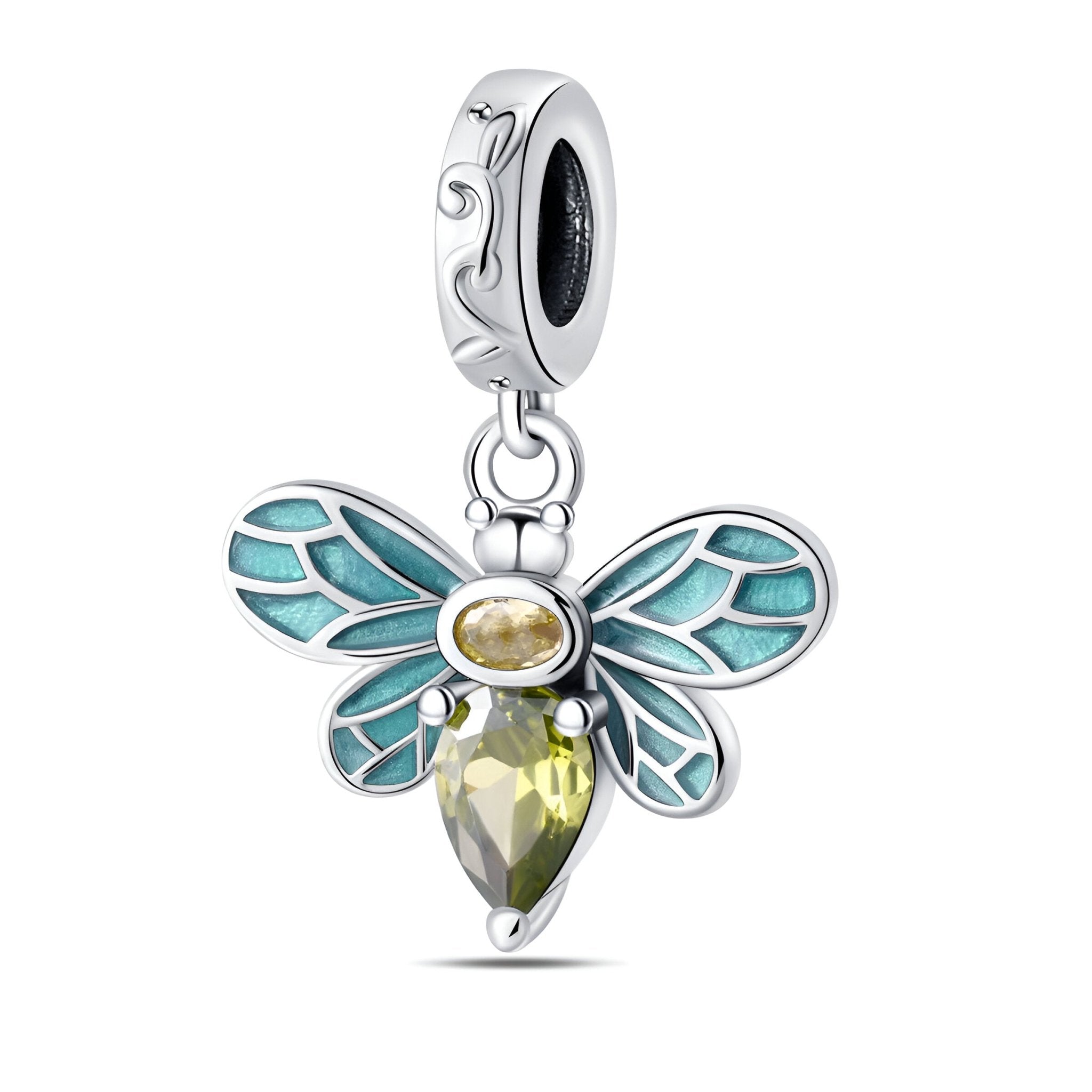 Charm pendant abeille, pour femme, modèle Eudoxia - La Boutique du Bracelet