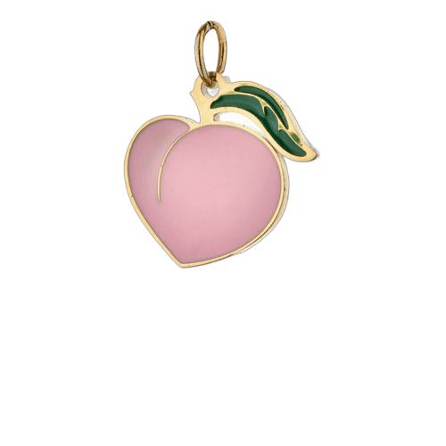 Charm-Anhänger Pfirsich Rosa, für Damen, Modell Peachy