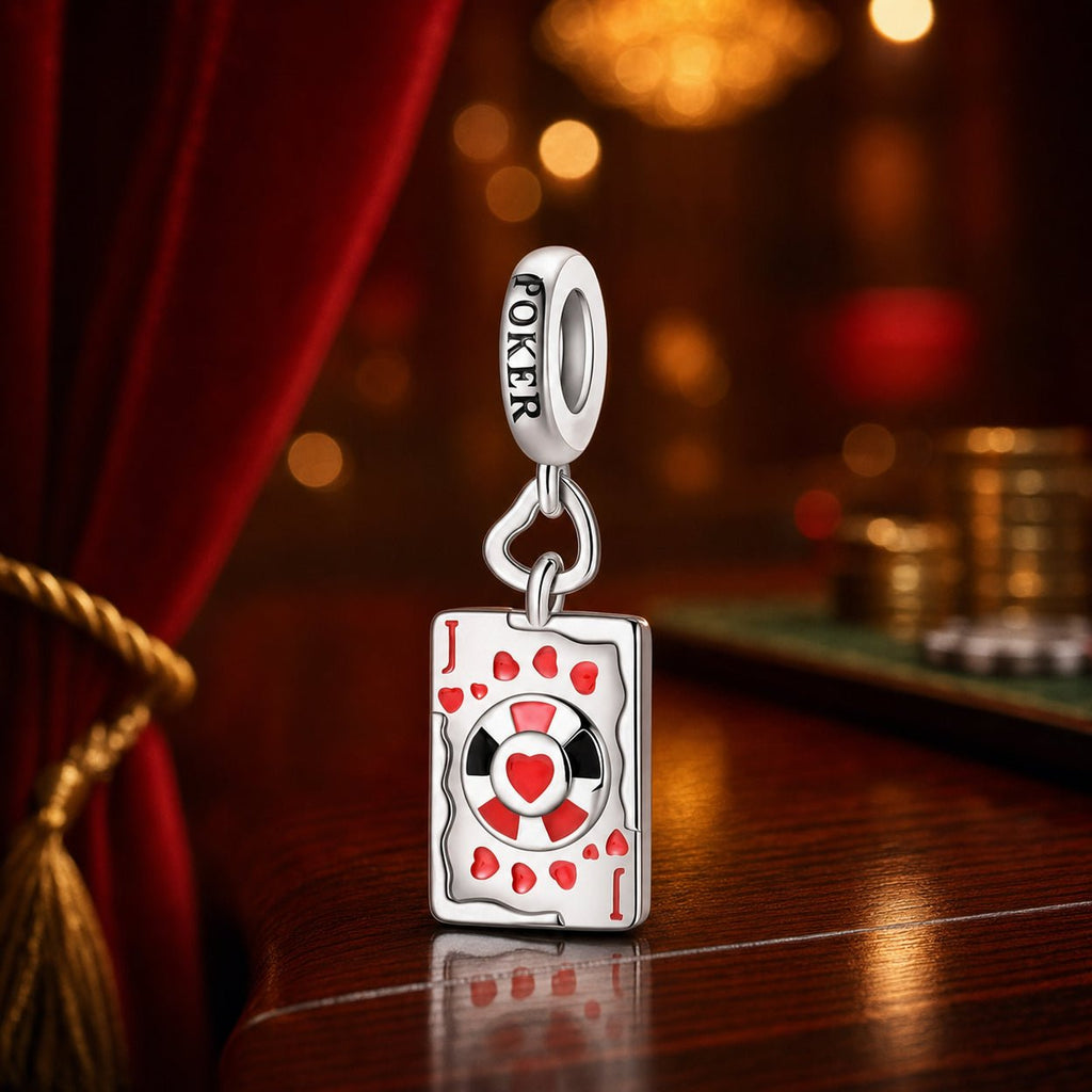 Charm-Anhänger, Valet de coeur, für Damen, Modell Valentis
