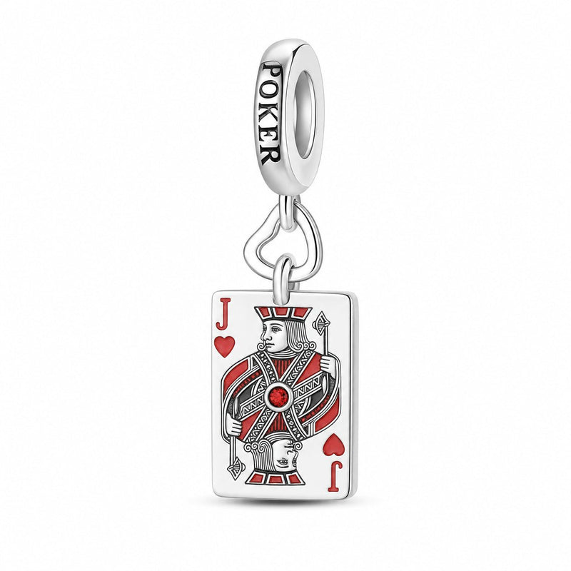 Charm-Anhänger, Valet de coeur, für Damen, Modell Valentis