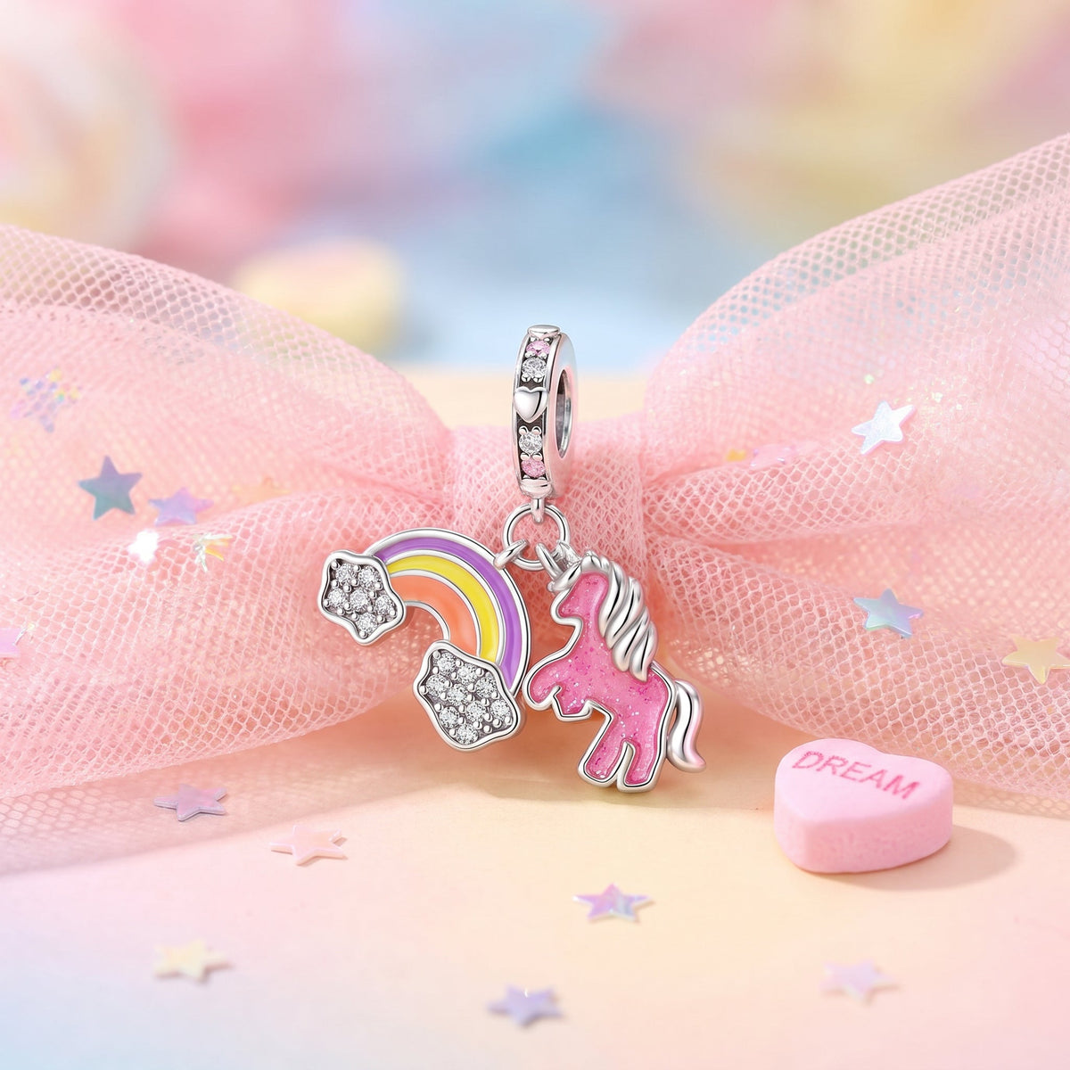 Duo Poney Arc-en-Ciel