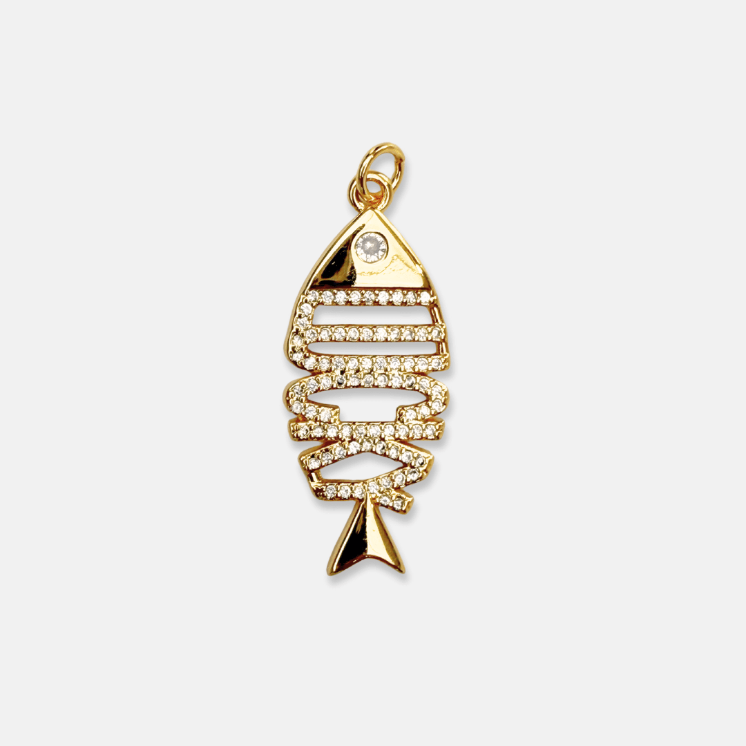 Charm for chain bracelet, Lucky Fish model