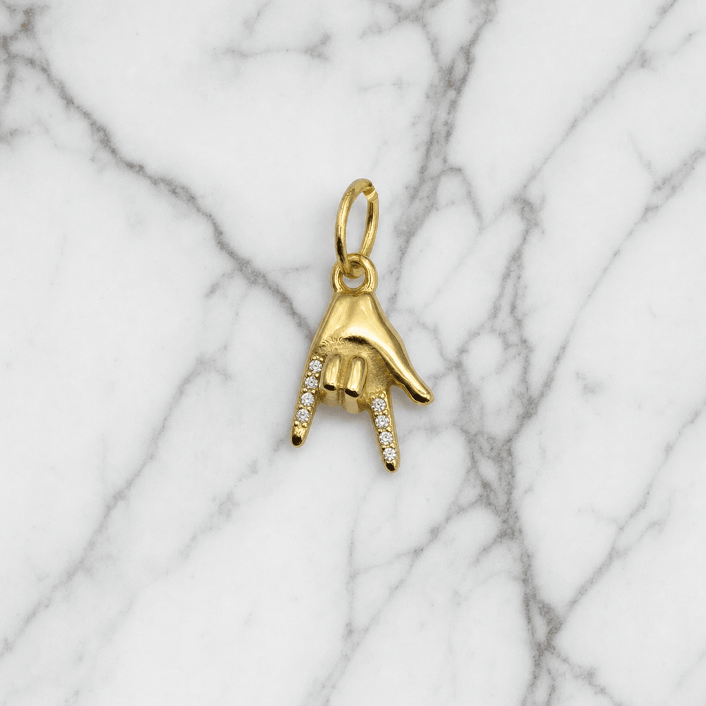 Charm for chain bracelet, Rock model