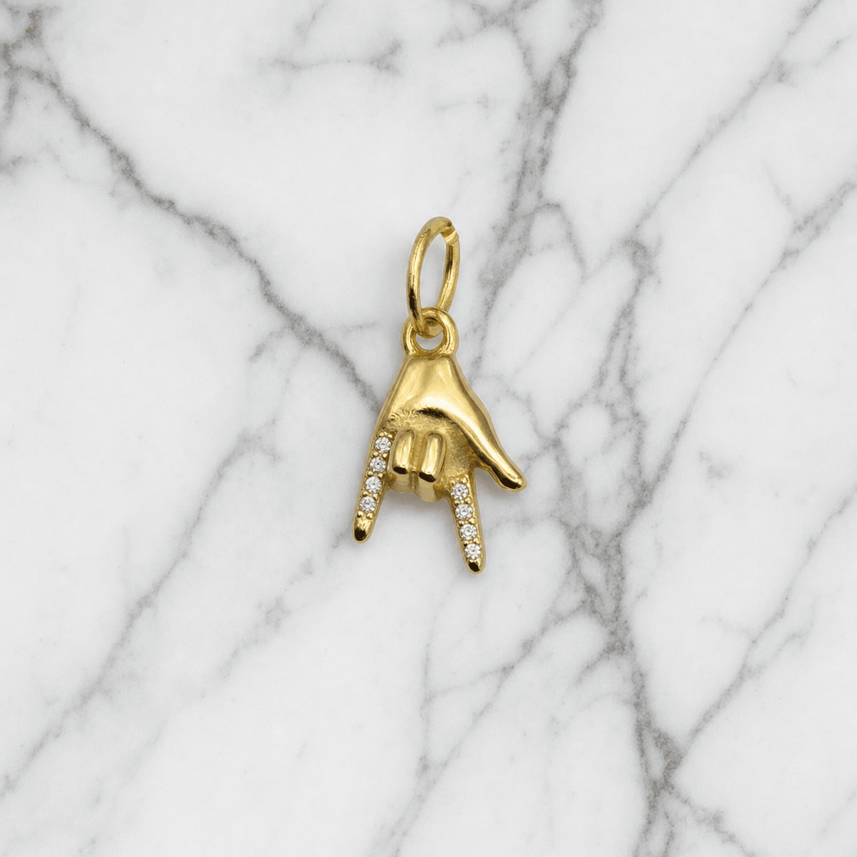 Charm for chain bracelet, Rock model
