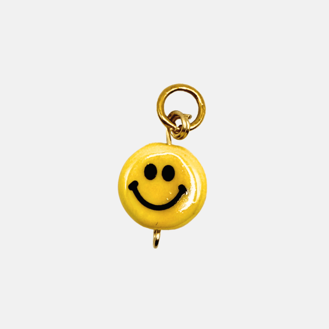 Charm for chain bracelet, Smiley model