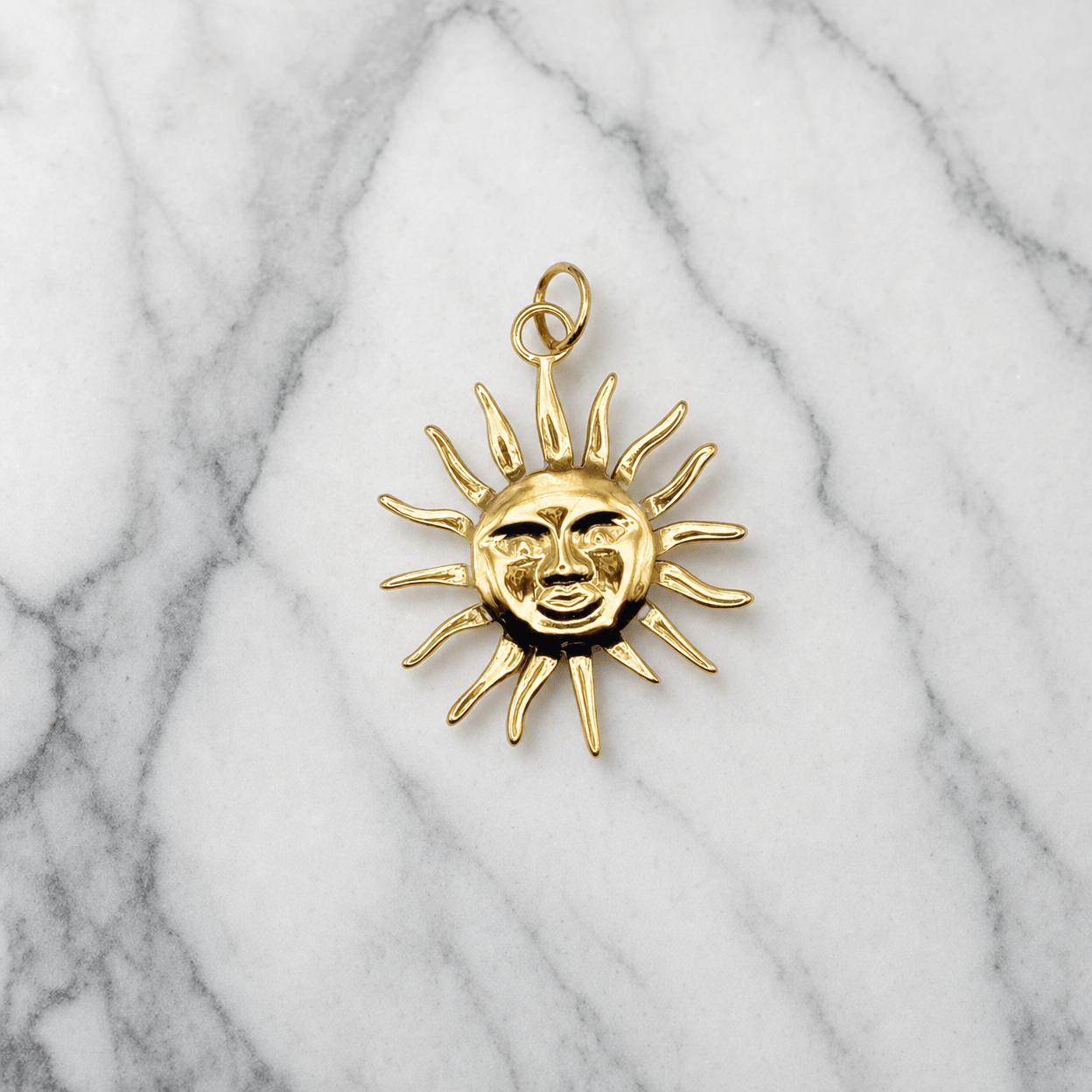 Charm for chain bracelet, Sun model