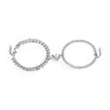 Bracelets Couple Aimantés Cœur DAKLOP (2 Pièces) - Design ECG, Réglables, Romantiques Pour Amoureux Ou Amis - 4