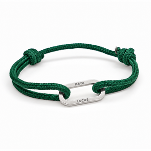 Milor Vert foncé et argent — MAYA / LUCAS