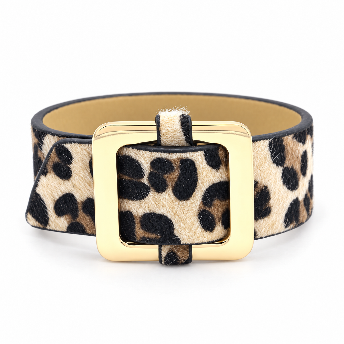 Packshot studio bracelet Parda Beige, vue de face sur fond blanc — 8 octobre 2026