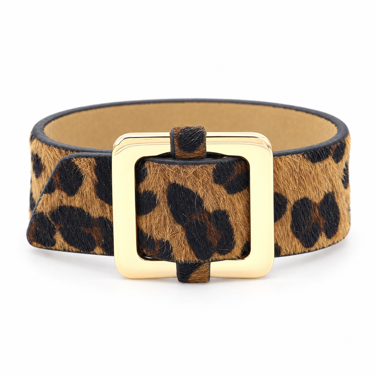Packshot studio bracelet Parda Marron, vue de face sur fond blanc — 8 octobre 2026