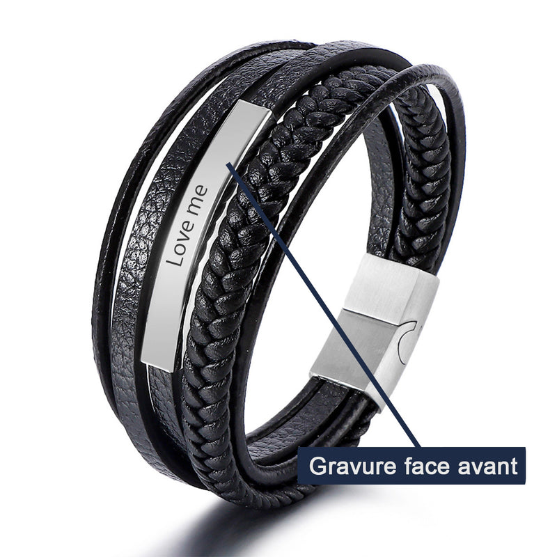 Aperçu de la personnalisation du bracelet modèle Ruiz