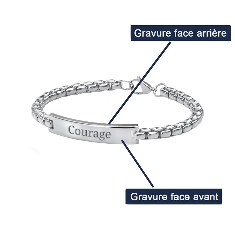 Aperçu de la personnalisation du Bracelet modèle Tako
