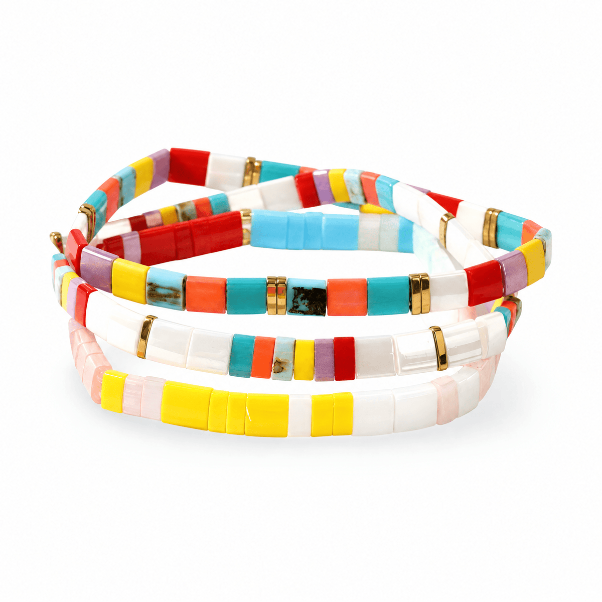 Packshot Takako Multicolore posé de face sur fond blanc