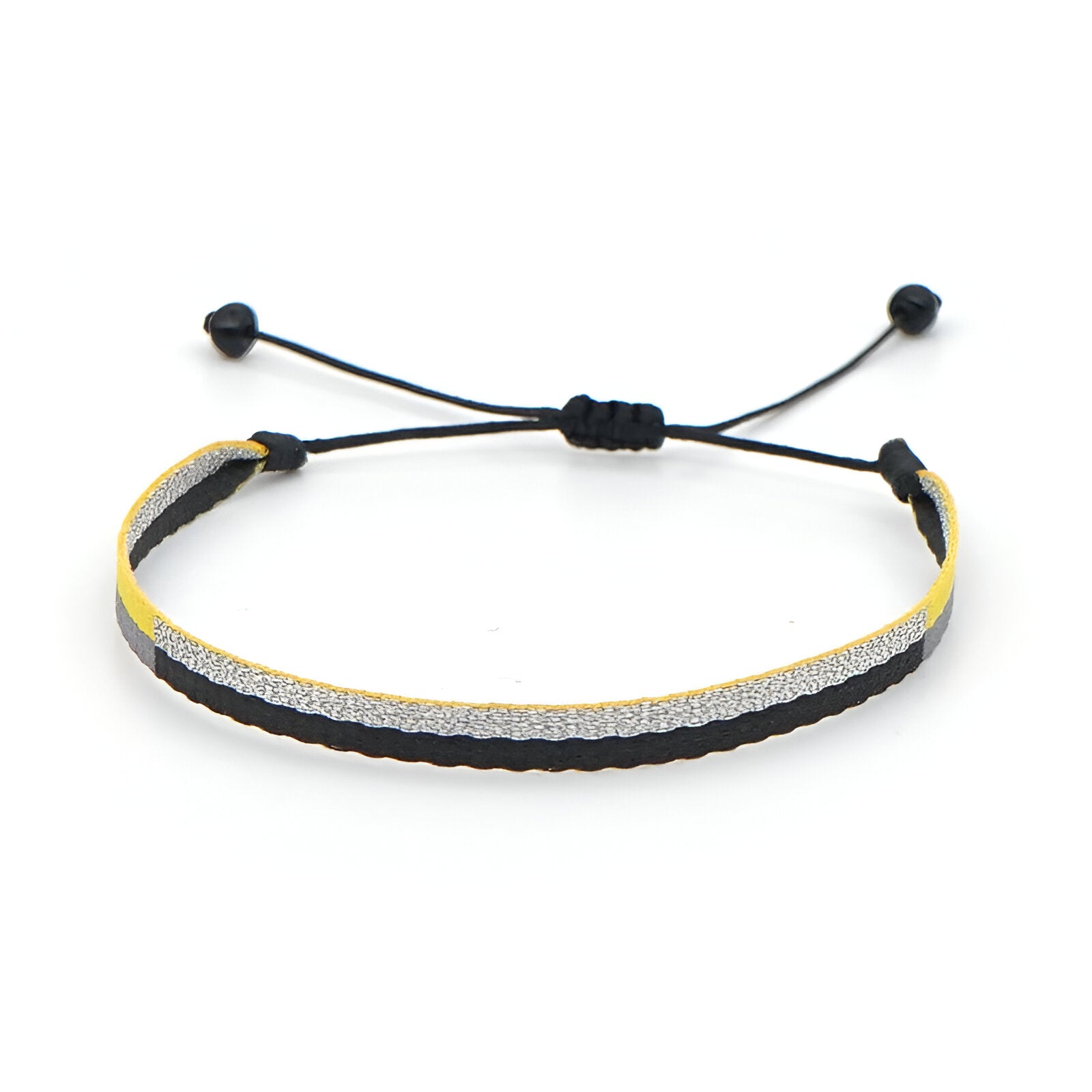 Trio de bracelets tibétains porte - bonheur, en jaspe et cuivre, pour homme, modèle Oscar - La Boutique du Bracelet